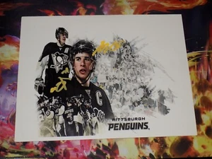 Sidney Crosby Evgeni Malkin Signed 8x10 Photo Pittsburg Penguins Stanley Cup - Picture 1 of 2