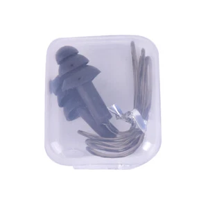 Earplugs Noise Reduction Silicone Soft Ear Plugs PVC Rope Earplugs Protective~J~ - Bild 1 von 17