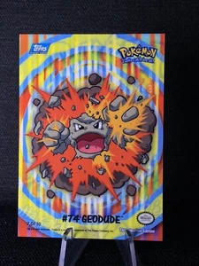 Geodude #74 - 7 de 10 - [Nm] - Tarjeta Stick-On Animación - Pokemon Topps Serie 2 - Imagen 1 de 10