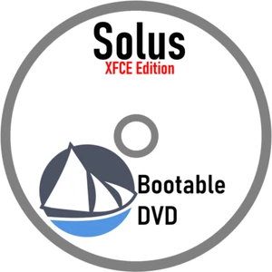 Solus XFCE – Fast & Secure Lightweight OS Bootable CD Try/Install - Picture 1 of 1