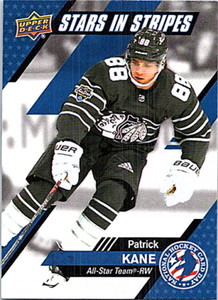 2021 Upper Deck National Hockey Card Day #USA-6 Patrick Kane Blackhawks 