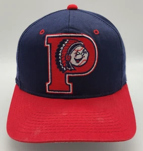 Peoria Chiefs Navy Blue Kudzu Bimm Ridder Snapback Hat Cap MiLB Retired Logo - Picture 1 of 9