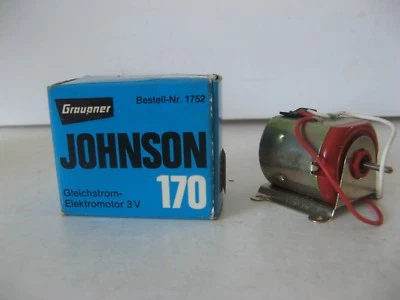 GRAUPNER MOTEUR JOHNSON 170 REF 1752 3 VOLTS - Photo 1/4
