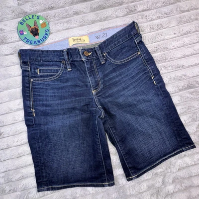 Anthropologie женщин 27 держа лошадей Бермуды мальчика шорты Jean эластичной 30 x 11 - Изображение 1 из 4