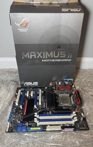 Scheda madre Asus Maximus II Formula INTEL 775 DDR2 - Foto 1 di 12