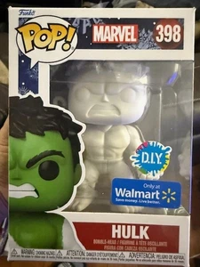 Funko Pop! Vinilo: Marvel - Hulk (D.I.Y.) - Walmart (exclusivo) #398 - Imagen 1 de 5