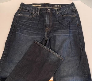 Jeans Gap 1969 Blue Boot - 34X32 - Imagen 1 de 2