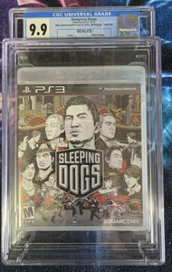 Sleeping Dogs PS3 CGC 9.9! A++ Seal Grade - From a Sealed Case Pack of 24 - Picture 1 of 2