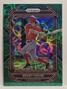 Mira telescópica verde Brady House 2023 Panini Prizm #50 Prizm #/75 NACIONALES  - Imagen 1 de 4