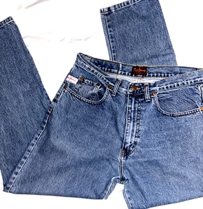 VINTAGE Pepe Jeans Uomo 34x30 Blu Denim Pantaloni Dritti Londra UK USA Y2K - Foto 1 di 9