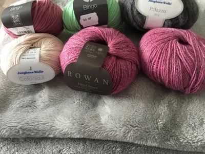 280g Wolle von verschiedenen Marken, siehe Bilder - Bild 1 von 4