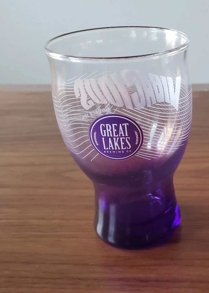 Difícil de Encontrar Great Lakes Brewing Doble IPA Cerveza Tulipán Vaso Cleveland NUEVO Foto 1 de 4