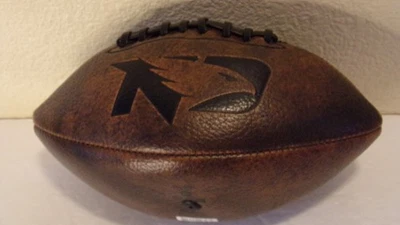 UND Fighting Hawks Fútbol Versión Pequeña Marrón Rawlings Foto 1 de 4