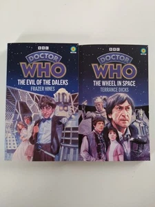 Doctor Who Evil Of The Daleks Wheel In Space Target Books DWM Exclusive Reprints - Picture 1 of 2