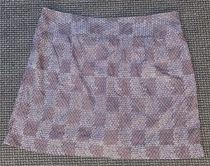 IZOD GOLF Women's Brown & White Golf/Tennis  Skort  Size 14 EUC - Picture 1 of 4