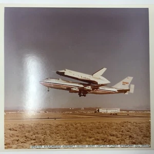 NASA Vintage 1st generation Photograph Orbiter 101/Carrier Aircraft 1977 Kodak - Picture 1 of 3