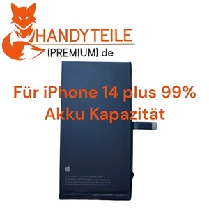 100 % Original Akku Für IPHONE  14 Plus Pulled  99% kapazität Inklusive Kleber - Bild 1 von 2