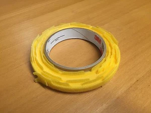 3M 100-6ST-YELLOW Hook & Loop Fastener, Tie Wraps (1 roll) - Picture 1 of 2