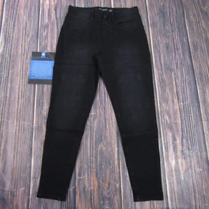 Betabrand NEW Womens XS Short Petite 4 Pocket Yoga Denim Skinny Leg Jeans Black - Picture 1 of 9