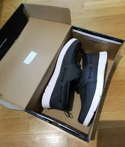 Speedo Mens Port Lightweight Boat Water Shoe Black White Size 8 Sneaker Athletic - Picture 1 of 7