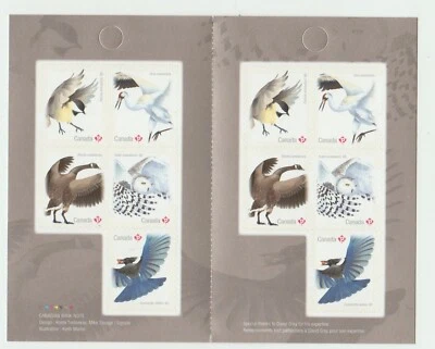 Birds Of Canada Booklet of 10 "P" Canada Stamps 2018 - Image 1 of 3