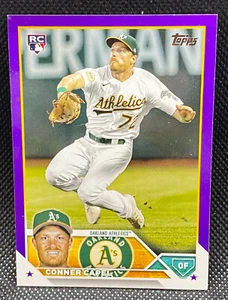 Tarjeta Paralela Conner Capel 2023 Topps Baseball Series 2 Dos Púrpura - Imagen 1 de 2