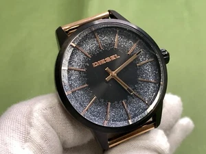 Diesel Castilla DZ-5577 Black Dial 5 ATM S/S QUARTZ WOMEN'S WRIST WATCH - Picture 1 of 18