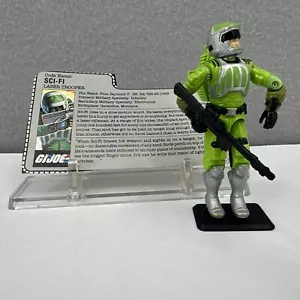 GI Joe ARAH 1986 Sci-Fi Hasbro Actionfigur mit Karteikarte Schlauch fehlt - Bild 1 von 20