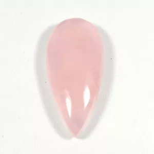 Pink Rose Quartz Gemstone Pear Shape Loose Natural Cabochon 70 Cts #7753 - Picture 1 of 7