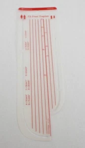 Plantilla delantera Husqvarna Viking Fly para cremalleras P/N 412 75 49 - Imagen 1 de 9