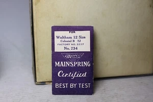 Marco  #234 for Waltham Colonial Series Model B 7j #2237 - Steel  24p - Picture 1 of 1
