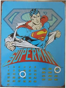 DC Comics Superman Everlasting Metallkalender - Bild 1 von 1