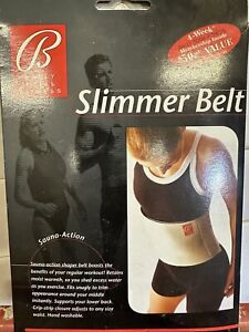 Bally Total Fitness Slimmer Belt NIP Sauna Action