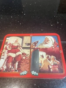 Coca-Cola Santa Nostalgia Playing Cards '95 U.S. Playing Card Company Christmas- - Picture 1 of 3