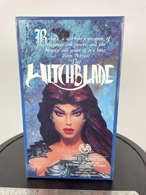 Escultura de porcelana fundida en frío Witchblade #3349/5000 Moore Creations 1997 sellada Foto 1 de 4