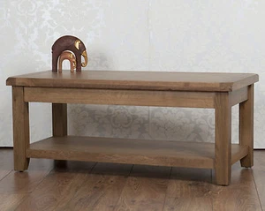 Oak Coffee Table Solid in Chunky Dorset Country - Picture 1 of 2