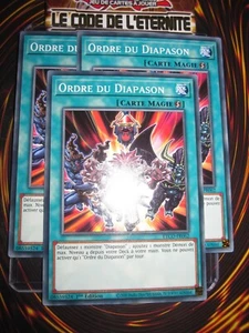 YU-GI-OH! PLAYSET (LOT DE 3) ODRE DU DIAPASON ETCO-FR062 NEUF EDITION 1 FRANCAIS - Picture 1 of 1