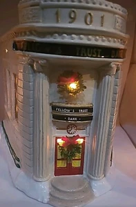 Fellow's Trust Village Bank Earthenware 1993 Christmas Valley Fabulous 50's - Picture 1 of 7