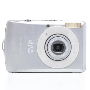 Canon IXUS 65/SD630 6.0MP CCD Vintage Digital Camera - Silver 100% Working - Picture 1 of 12