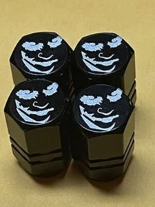 Joker tire valve stem caps set  #bk - Picture 1 of 1