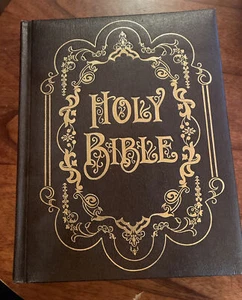 Holy Bible KJV King James Version 1970 Fireside Red Letter Family Record - Picture 1 of 7
