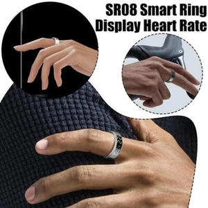 Smart Men Women Waterproof Heart Rate Blood Oxygen Sleep Monito W9O7 Health U4L3 - Picture 1 of 35