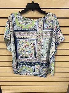Neu mit Etikett Staffelei Los Angeles Matilda Top Größe Medium Blumenmuster Paisly Bluse Top - Bild 1 von 8