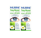 Murine Hayfever Allergy Eye Drops 10ml x 2 Pack UK Stock NEW
