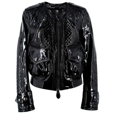 Chaqueta Burberry charol mujer pequeña usada en excelente estado Foto 1 de 4