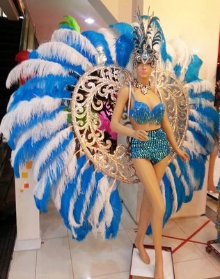 Da NeeNa C664A Ángel del Corazón Cristal Samba Bailarina Alas de Ángel Foto 1 de 4