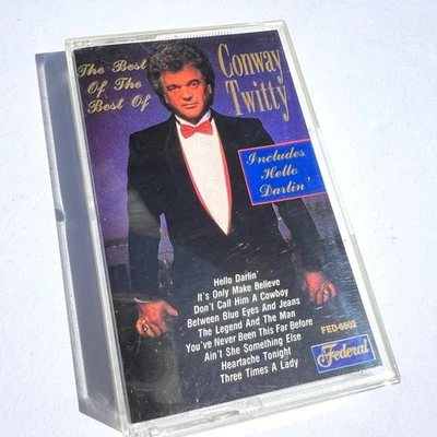 Vintage Cassette Tape The Best Of Conway Twitty Country Music - Image 1 of 4