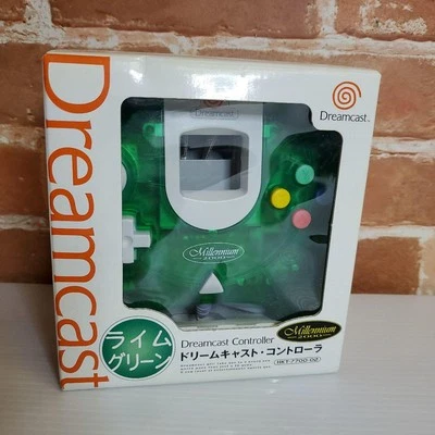Dreamcast controller Lime Green SegaDC tested working games authentic From Japan - Image 1 of 4
