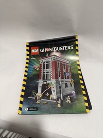 Lego 75827 Ghostbusters Firehouse Instruction Manual Book Only - No Bricks