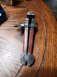 Vintage Steel 5" Hand Vise 1 1/2" Jaw Width Gunsmith Machinist Shop Jeweler Germ - Picture 1 of 5